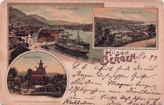 BERGEN - brukt i 1901
