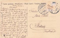 Rust, Stempel auf Rust hinweist) am 3. November 1912 geschrieben.