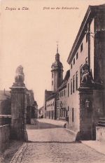 Brück & Sohn Meissen, Ansicht Torgau, Blick von der Schlossbrücke