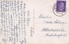 Burgstädt in Sachsen, Mittweidaer Straße und Eingang zum Wettinhain