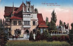 AK Landau 1919 Villa des Fabrikanten Ludowici An 44 Reiter / Speyer