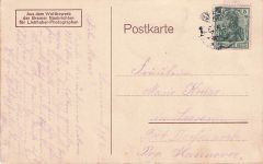 Kupfer-Tiefdruck von Carl Schünemann, Bremen.