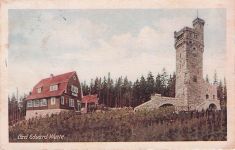 Elgersburg Hohe Warte Carl Eduard Warte Berggasthof Elgersburg