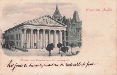 Postkarte Aachen in Nordrhein Westfalen, Theater