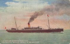 S.S. DUKE OF CLARENCE 1433 TONS, CONTINENTAL SERVICE VIA HULL & ZEE