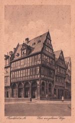 Frankfurt a. M. Haus xur goldenen Wage.
