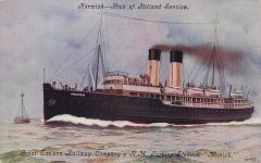 Harwich Hook of Holland Service.