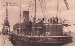 Zeebrugge Hull Boat "Duke of Clarence". THIS SCREWS PROPELLERS DUKE
