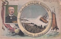Matte Postkarte Prinz Hendrik der Niederlande, Portrait, Herbst
