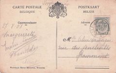 LE PORT DE ZEE-BRUGGE. DÉPART DU S/S « DUKE OF CLARENCE POUR