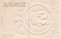 PFB Patriotic ~ 1809 -1909 Pres Lincoln Centennial Of Birth Gold Medal
