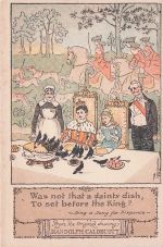 Was That Not a Dainty Dish King Nursery Rhyme Randolph Caldecott