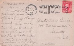 Waco Texas 1907 Buster Brown Goldstein adver card with mention Pawnee