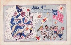 JULY 4TH TO MARK THIS DAY WE GATHER ROUND AND TO OUR NATION'S FOUNDERS
