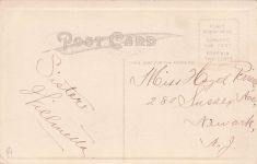 Merry Christmas Darling Girl Blowing Bubbles From Pipe Sketch Style