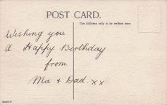 Künstler Ak My Birthday Wish for You. O may this birthday mean for you