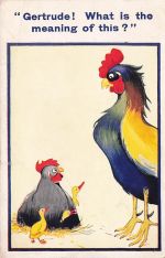 hickens "Gertrude! What is the meaning of this"