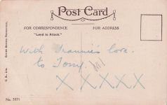 ALTE COMIC-POSTKARTE KLEINER JUNGE GUT GUT PLUS