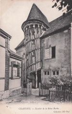 Carte postale Chartres, L`Escalier de la Reine Berthe