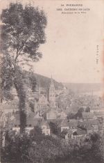 Caudebec en Caux Vue prise du Calidu Caudebec en Caux