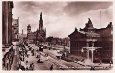 Edinburgh Princess Street Kat. Edinburgh