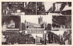 AK / Ansichtskarte Gloucester The New Inn Eastgate Street Crypt