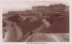 WEST HOE SLOPES, PLYMOUTH.