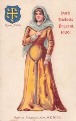 Künstler-Ansichtskarte ANGLO-SAXON LADY, A.D.1066.