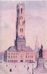 BRUGES. Le Beffroi. BRUGGE