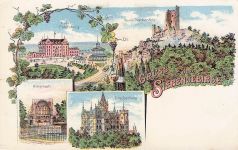 Koenigswinter Ruine Drachenfels Drachenburg Histerbach / Koenigswinter