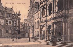 Köln a. Rh. Rathaus-Portal.