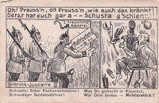 Koepenick Zeichnungen Kuenstlerkarte Kritik Juxkarte / Berlin /Berlin