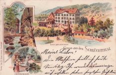 Schluechttal Bad Bruckhaus Wasserfall / /Waldshut LKR