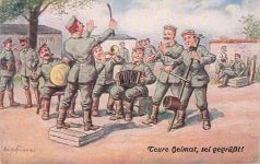 Künstler AK Ad. Hoffmann - Teure Heimat sei gegrüsst