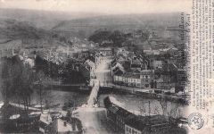 Ak Aywaille Wallonia Lüttich, Panorama