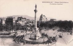 Marseille Fontaine Cantini et Avenue du Prado Kat. Marseille