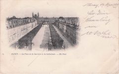 NANCY.- La Place de la Carrière & la Cathédrale. ND Phot