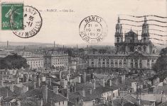 Nancy - Vista Panorámica Desde San Epvre