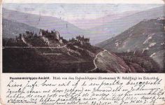 Hausmannsklippen-Ansicht. Blick von den Rabenklippen