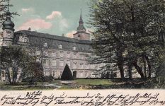 AK Oldenburg / O., Grossherzogliches Schloss mit Park