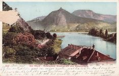 Der Rhein Rolandseck, Drachenfels und Drachenburg