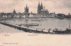 Ak Köln am Rhein, Ansicht von Deutz aus