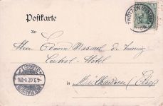 Litho Liebschwitz Gera in Thüringen, Zoitzberg, Gasthaus zum blauen Hecht - Inh. A. Pressler