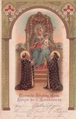 Glorreiche Jungfrau Maria. Königin des hl. Rosenkranzes.