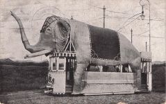 DELFT, NIEDERLANDE ~ WAGEN MIT GROSSER ELEFANTENDEKORATION ~ ca. 1904-14