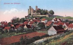 Ak Bornhagen im Eichsfeld, Burg Hanstein