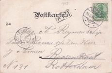 Lithographie Arenberg, Totalansicht, Eingang zum Oelberg