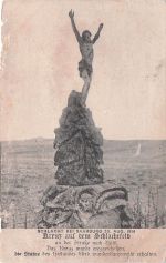 Sarrebourg/Saarburg (Moselle) Kruzifix auf dem Schlachtfeld von 1914
