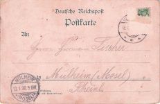 Ganzsachen Litho Klein Glienicke Neubabelsberg Potsdam Schloss