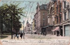 AK Hamburg-Altona, Partie in der Königstrasse